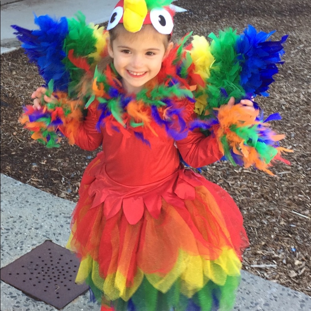Girls parrot costume Chasing Fireflies
